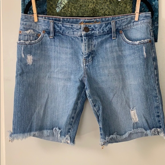 American Eagle Outfitters Pants - American Eagle Vintage Denim Bermudas 10